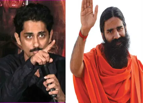 பாபா ராம்தேவ், ஜக்கி வாசுதேவ் மீது நடிகர் சித்தார்த் சாடல்: ‘தூத்துக்குடி கொலை பற்றி பேசுங்கள்’