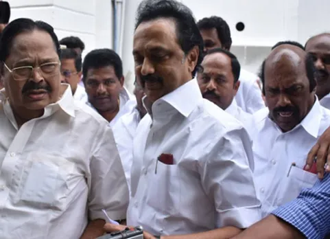 சட்டப்பேரவையில் இருந்து திமுக வெளிநடப்பு!