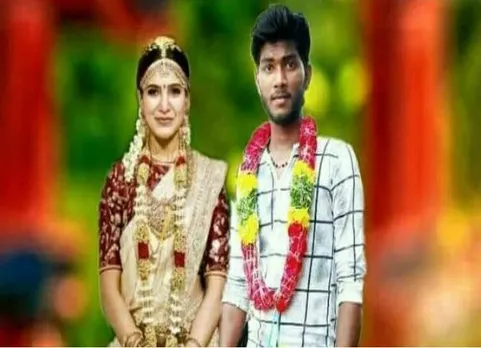 பார்த்தவுடன் காதல் .. ஒரே வாரத்தில் ஓடிப்போயிட்டோம்.  லீக்கான  சமந்தாவின் திருமண ஃபோட்டோ!