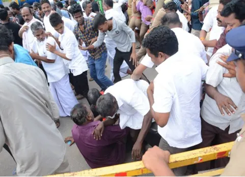 கருணாநிதி இறுதி அஞ்சலி