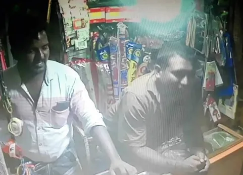பேன்ஸி ஸ்டோர் உரிமையாளர், திருவண்ணாமலை, செருப்பால் அடித்த திமுகவினர்