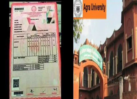 காவி நிறத்திற்கு மாறிய மார்க்  ஷீட்.. போராட்டத்தில் இறங்கிய மாணவர்கள்!
