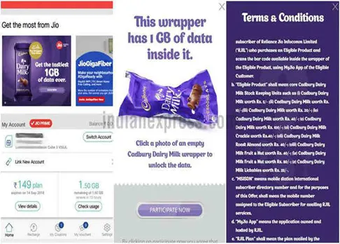Jio Cadbury offer