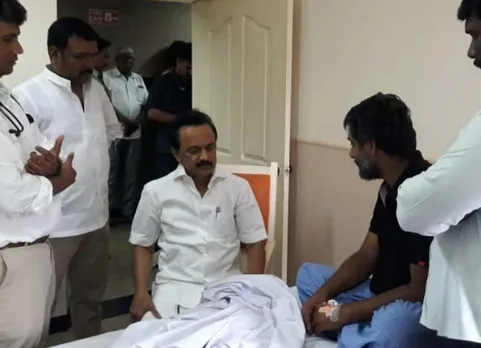 திருமுருகன் காந்தியை நேரில் சந்தித்து நலம் விசாரித்த ஸ்டாலின்!