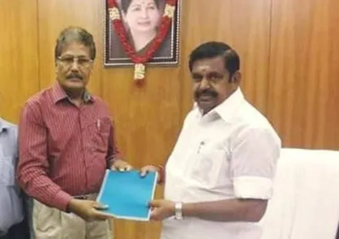 Dr krishnasamy aiadmk alliance, டாக்டர் கிருஷ்ணசாமி, முதல்வர் எடப்பாடி க.பழனிசாமி