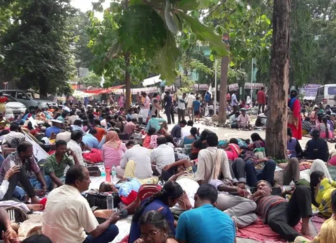 Teachers Protest Chennai
