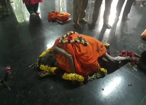 திருவண்ணாமலை மூக்குப்பொடி சித்தர் காலமானார்