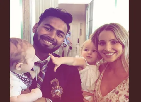 Rishabh pant baby sitter tim paine wife Ind vs aus - மனைவியை வைத்து ரிஷப் பண்ட்டை கலாய்த்த ஆஸ்திரேலிய கேப்டன்!
