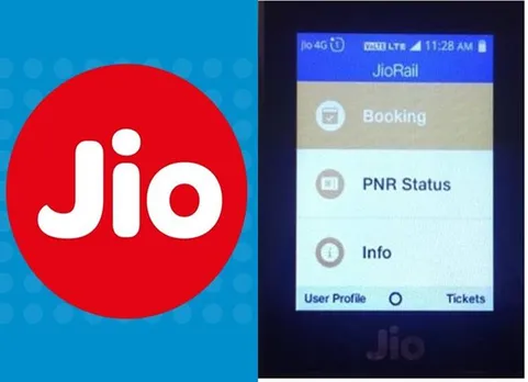 Reliance JioRail App, Train Ticket Online Book
