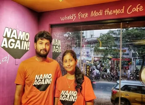 Modi themed cafe