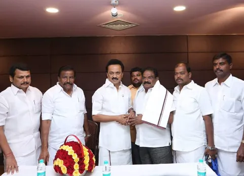 VP Kalairajan joined in dmk