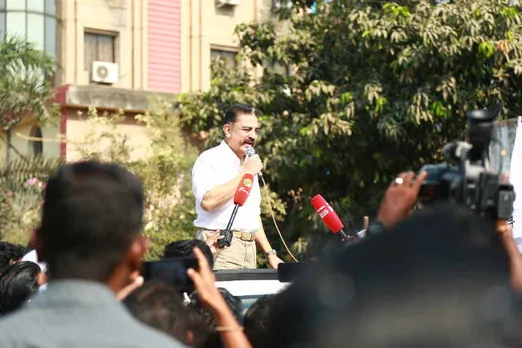 அனல் பறக்கும் தேர்தல் பிரச்சாரம் :  சென்னையில் பிரச்சாரத்தை தொடங்கிய கமல்ஹாசன்!