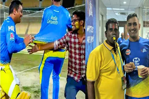dhoni video