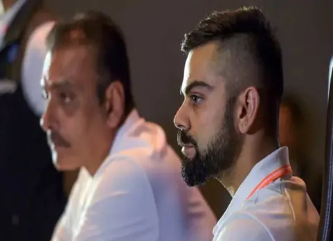 World cup 2019 virat kohli ravi shastri press meet - 'வெறித்தனம் இல்லையேல் வெற்றி இல்லை' - உலகக் கோப்பைக்கு கிளம்பும் முன் கேப்டன் கோலி