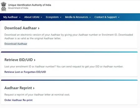 Aadhar Card, download Aadhar Card, aadhar card, UIDAI, e-Aadhaar