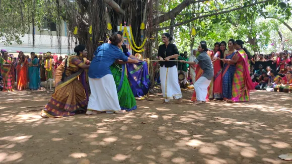Aadi amavasai, aadi perukku, aadi 18 special, dr mgr janaki womens college celebration, ஆடிப் பெருக்கு