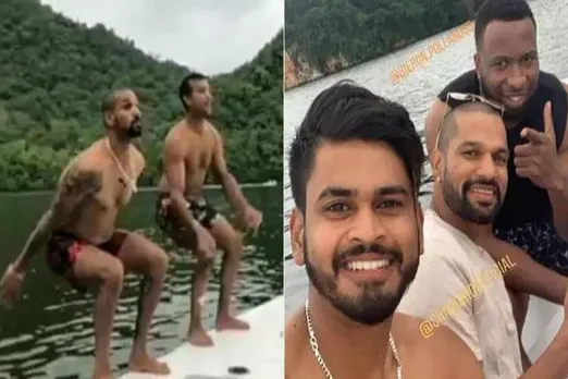 shikhar dhawan, shreyas iyer, rohit sharma, ஷிகர் தவான், வெஸ்ட் இண்டீஸ், indian cricketers, india's tour of caribbean, kieron pollard, nicholas pooran, கிரிக்கெட், khaleel ahmed, navdeep saini, rishabh pant, cricket news