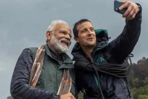 pm modi, narendra modi, பிரதமர் மோடி, டிஸ்கவரி சேனல், man vs wild, pm modi with bear grylls, bear grylls, man vs wild memes, memes, pm modi on man vs wild memes, மீம்கள்