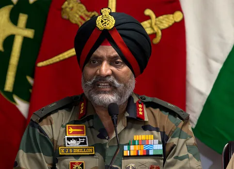 Jammu Kashmir bifurcation issue joint press conference, Gen. K.J.S. Dhillon