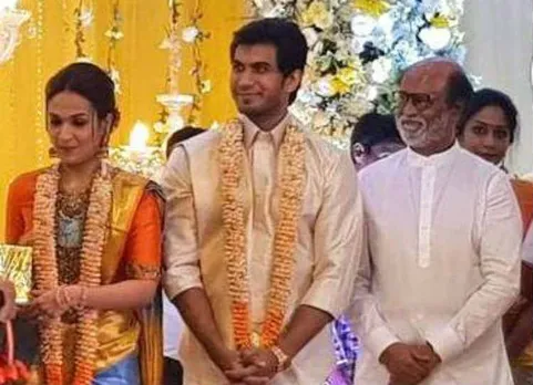 Rajinikanth - soundarya Rajinikanth - Vishagan london airport
