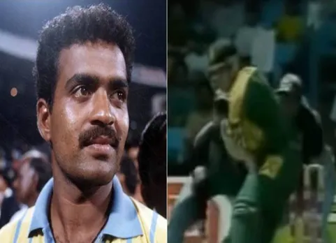 Sunil Joshi registered a record-breaking five-wicket haul against South Africa video ind vs sa - 10 ஓவர்... 6 மெய்டன்... 6 ரன்... 5 விக்கெட் - தென்னாப்பிரிக்காவை கதிகலங்க வைத்த விண்டேஜ் இந்திய ஸ்பின்னர் (வீடியோ)