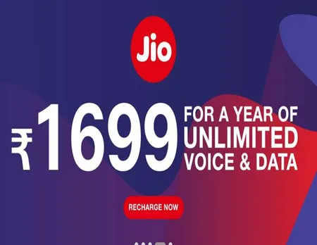 Reliance Jio Long Term Packs