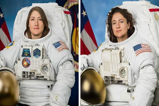 Nasa female spacewalk