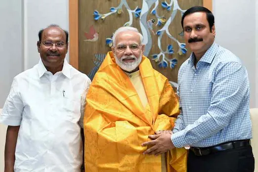 PMK Founder Ramadoss met PM Modi, Ramadoss and Anbumani Ramadoss met PM Modi, Ramadoss met PM Modi in Delhi, பாமக நிறுவனர் ராமதாஸ் பிதமர் மோடி சந்திப்பு, ராமதாஸ், அன்புமணி மோடி சந்திப்பு, PMK Founder Ramadoss, former minister anbumani, BJP