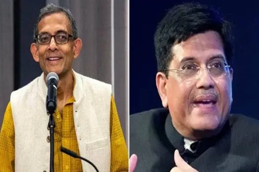 ‘Non-partisan in economic thinking’: Nobel winner Abhijit Banerjee on Piyush Goyal’s ‘Left-leaning’ remark - 'பொருளாதாரத்தில் நான் பாகுபாடற்றவன்' - பியூஷ் கோயல் கருத்துக்கு நோபல் வின்னர் அபிஜித் பானர்ஜி பதிலடி