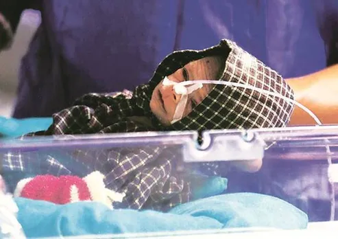 Bareilly girl infant buried and found alive