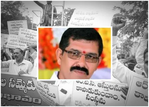 Srinivas reddy TSRTC employee set himself ablaze Saturday died