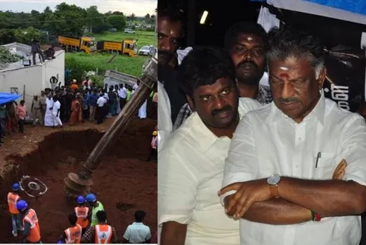 Deputy chief minister O Panneerselvam visited Surjith residence