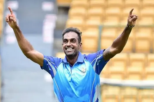 former india pacer abhimanyu mithun to be quizzed kpl fixing radhika sarathkumar - மத்திய குற்றப்பிரிவு விசாரிக்கும் முதல் சர்வதேச கிரிக்கெட் வீரர்! - விசாரணை வளையத்தில் ராதிகா சரத்குமார் மருமகன்