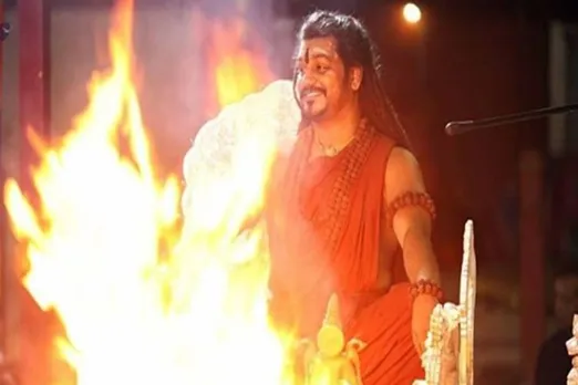 nithyananda today video swami nithyananda - 'நான் நெருப்பு ஆறு' - ரியல் தீப்பொறி திருமுகமான நித்தியானந்தா (வீடியோ)