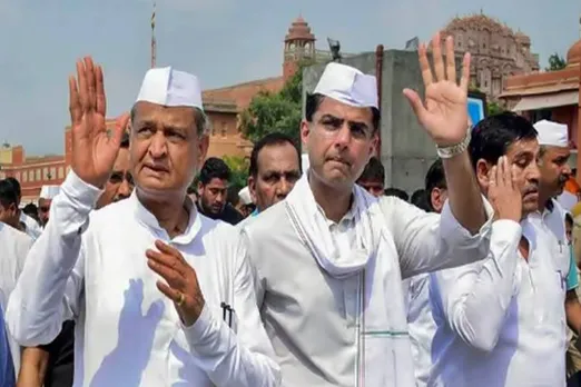 rajasthan municipal election congress bjp ashok gehlot - ராஜஸ்தான் உள்ளாட்சித் தேர்தல் - முஷ்டி முறுக்கும் காங்கிரஸ்... பலவீனமாகிறதா பாஜக?