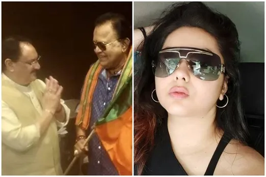 Namitha Bharatiya Janata Party, Namitha Bharatiya Janata Party Radha Ravi, Namitha Radha Ravi, நமீதா, நடிகை நமீதா, பாஜக, ராதாரவி