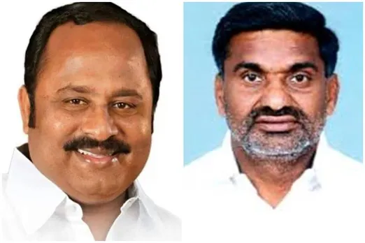 DMK MLA Nadhakumar and Minister KC veeramani clash debate, anaicut mla nadhakumar, vellore district, திமுக எம்.எல்.ஏ நந்தகுமார், அமைச்சர் கே.சி வீரமணி, அனைக்கட்டு தொகுதி, வேலூர் மாவட்டம், anaicut assembly constituency, minister kc veeramani, dmk, aiadmk