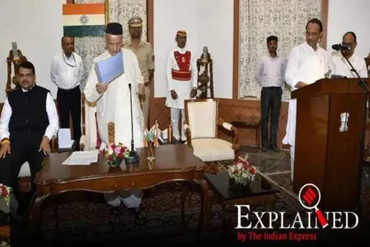 ajit pawar ncp, ajit pawar, who is ajit pawar, maharashtra deputy cm, maharashtra government formation, indian express news