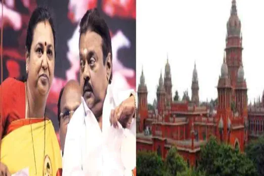 DMDK leaders vijayakanth withdraw cancelation petetion of defarmation case, தேமுதிக, விஜயகாந்த், பிரேமலதா, அவதூறு வழக்குகளை ரத்து செய்யக் கோரிய மனு வாபஸ், சென்னை உயர் நீதிமன்றம், DMDK president vijayakanth, premalatha vijayakanth,DMDK, Jayalalitha, Tamilnadu ministers