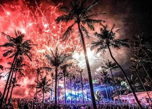 2020 New year party celebrations at Puducherry