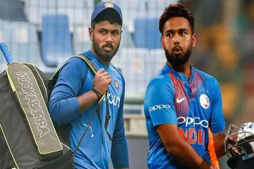 kerala fans huge response to sanju samson video dhoni rishabh pant - தண்ணீர் பாட்டில் தூக்கினாலும் சஞ்சு தான் அங்கு ஹீரோ; ரிஷப் பண்ட் நிலைமை பரிதாபமே - (வீடியோ)
