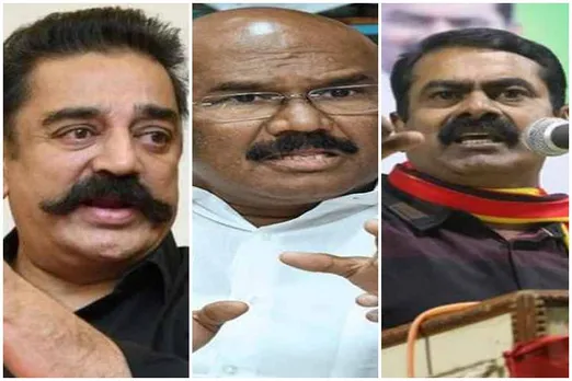 amil nadu, chennai, admk, congress, bjp, makkal needhi maiam, naam tamilar katchi, controversial speerch, duglak, gurumoorthy, minister jayaykumar, minister rajendra balaji, hindu terrorist, godse, kamalhaasan, seeman