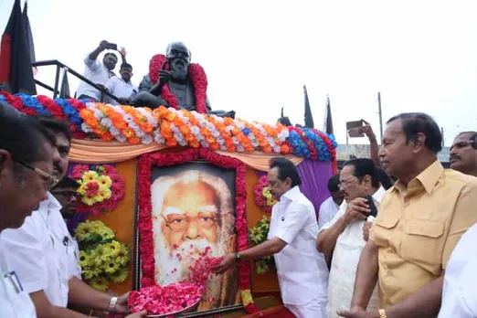 periyar, thanthai periyar, death anniversary, erode, vaikkom, intercaste marriage, dmk, m k stalin