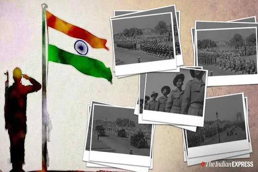 Republic day, Republic day 2020, 1950 first india's republic day, India's first republic day, Republic Day celebrations in 1950, குடியரசு தின விழா, இந்தியாவின் முதல் குடியரசு தின விழா கொண்டாட்டம், Republic Day 1950, குடியரசு தினம் 1950, Pandit Jawaharlal Nehru, Sarvepalli Radhakrishnan, Indian Republic day in London republic day, Trending, Tamil Indian Express news