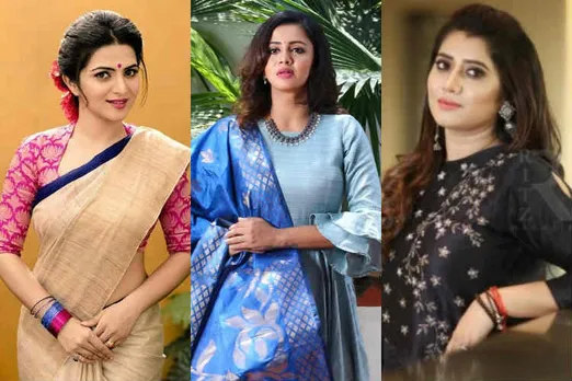 Top 10 TV Anchors tamil, vijay tv dd, priyanka deshpande, vj anjana