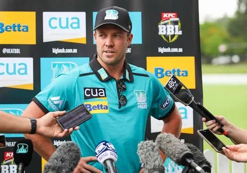 big bash league de villiers wicket
