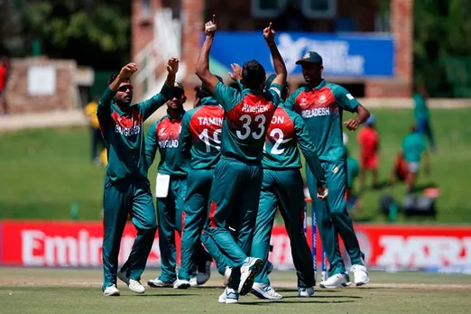 U19 world cup final clashes between India Bangladesh players viral video, cricket news, viral videos, cricket viral videos,