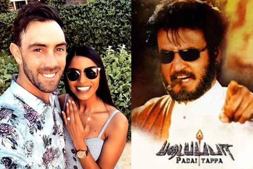 glenn maxwell, glenn maxwell girlfriend vini raman, கிளேன் மேக்ஸ்வெல், இந்திய வம்சாவழிப் பெண்ணை நிச்சயம் செய்த கிளேன் மேக்ஸ்வெல், glenn maxwell - vini raman, glenn maxwell fiancee, வினி ராமன், vini raman,indian origin girl, ரஜினிகாந்த், படையப்பா, glenn maxwell wedding,rajinikanth padayappa, vini raman favourite tamil movie, maxwell mental health break