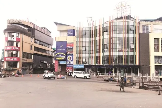 Meghalaya Shillong under curfew mob attacked 9 non-indigenous