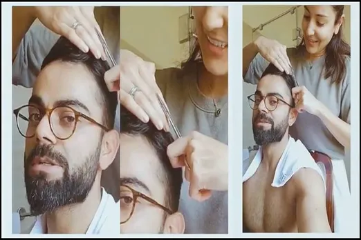 Virat Kohli Anushka Sharma Haircut